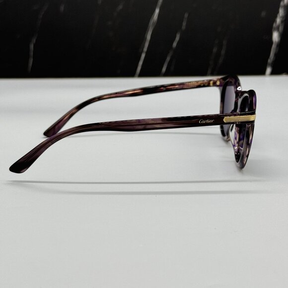 NEW CARTIER HAVANA UNISEX SUNGLASSES CARTIER CT0010S 003 main image 5